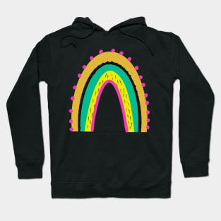 Pink rainbow Hoodie